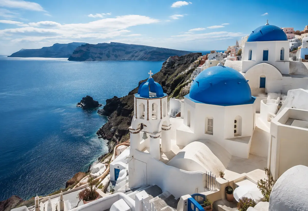 Travel destination representing Greece visa assistance